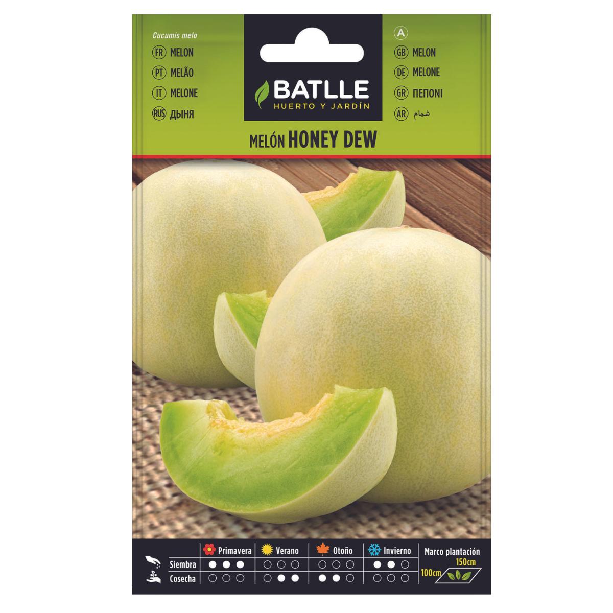 Semillas de Melón Honey Dew Batlle