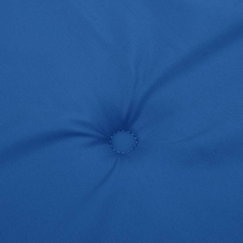 Vidaxl Cojín De Banco De Jardín Tela Oxford Azul 200x50x4 Cm_4