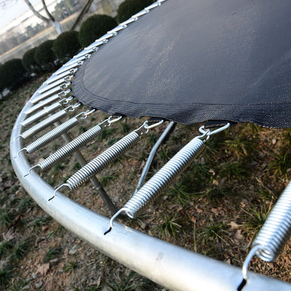 Homcom Cama Elástica Ø244cm + Red De Seguridad Set Trampolín Jardín Máx. 100kg_3