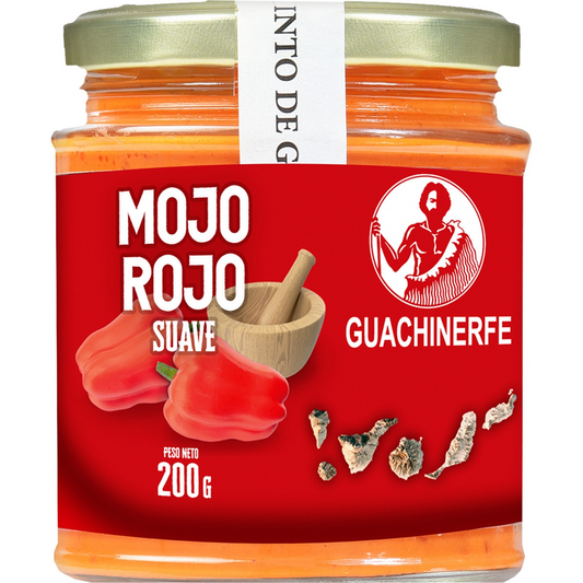 Mojo Rojo suave tarro Guachinerfe 200 g