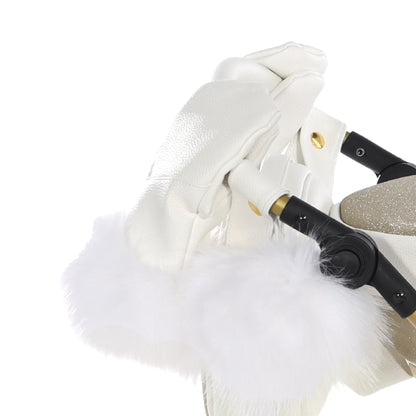 Manoplas Para Carro De Muñecas Azul Claro