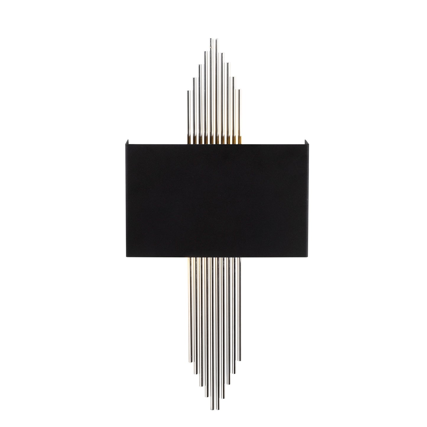 Aplique De Pared Recto, Metal , Negro

plata, 75x10x22, Casquillo E 27 Max 40 W_2
