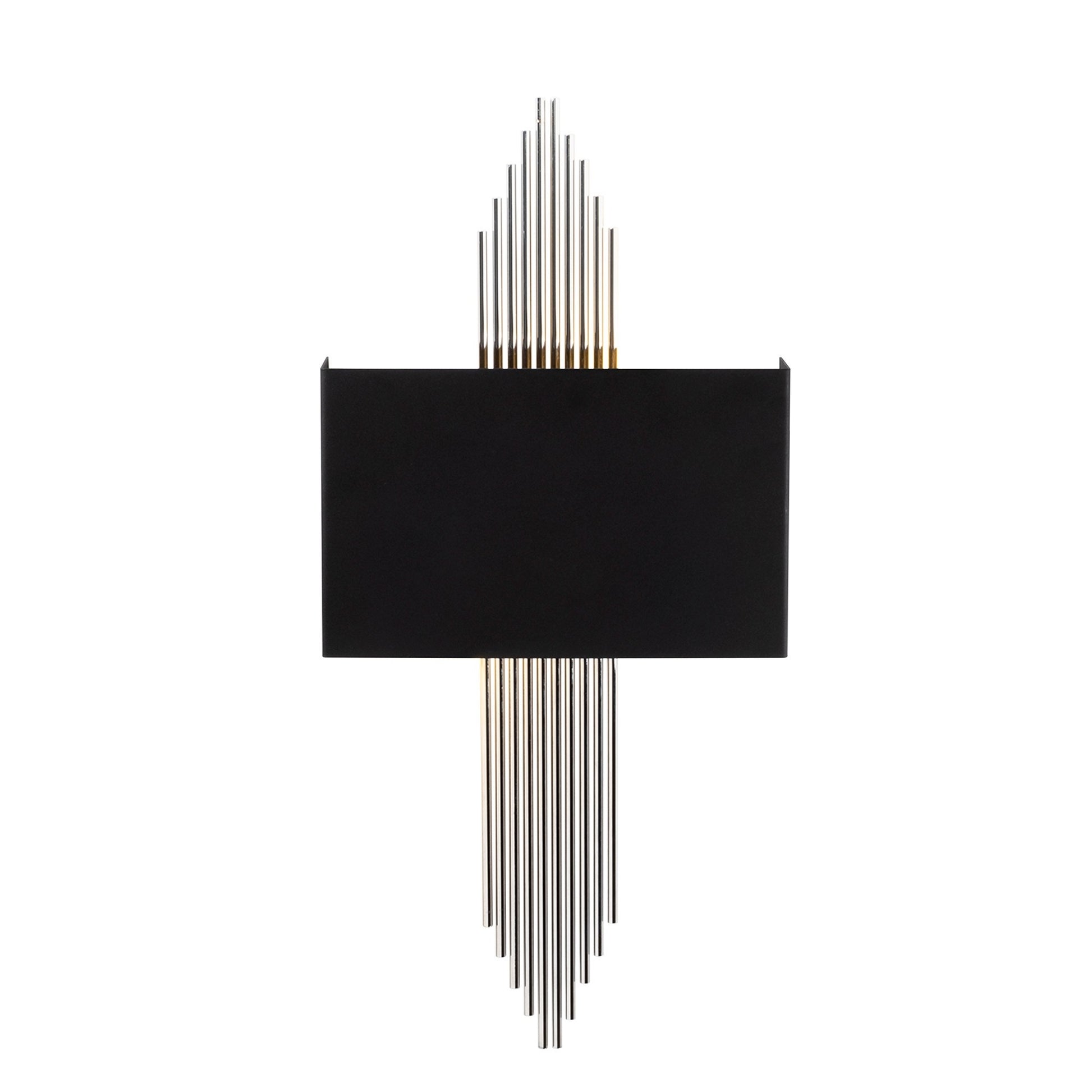 Aplique De Pared Recto, Metal , Negro

plata, 75x10x22, Casquillo E 27 Max 40 W