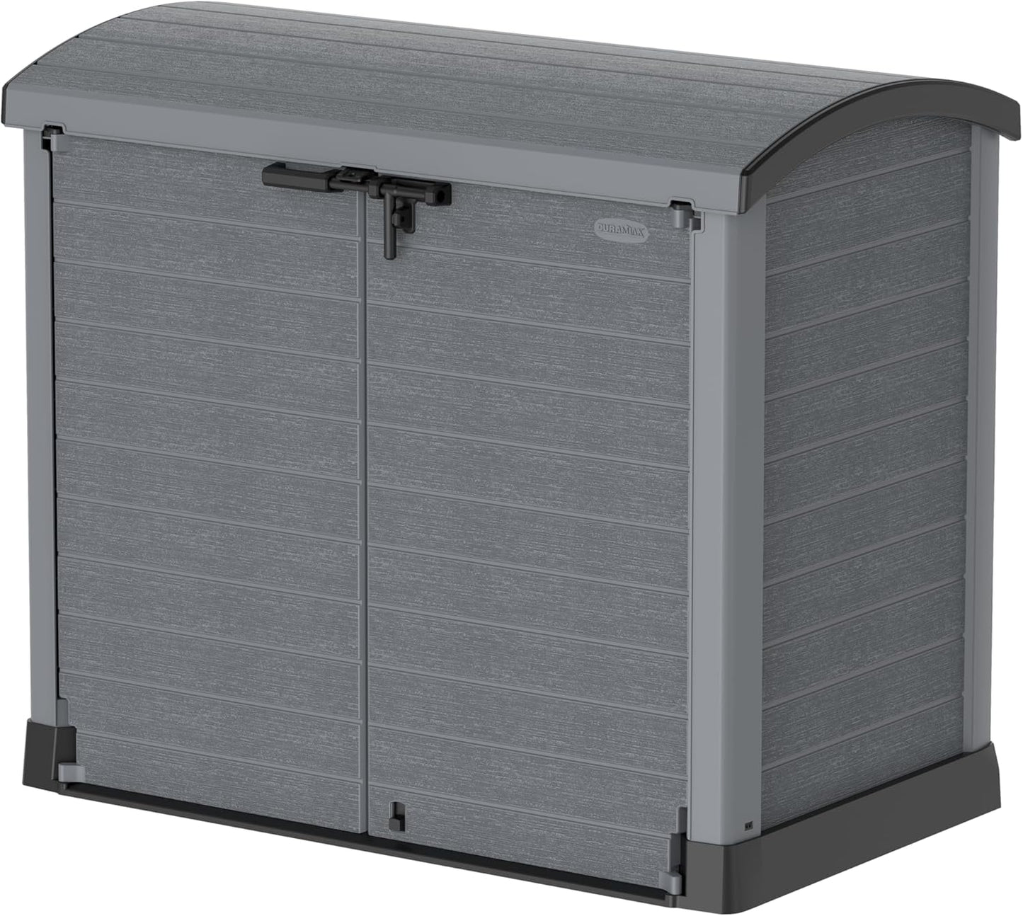 Duramax - Arcón Cubre Cubos Exterior - 1200 L - Pvc - Color Gris Antracita -  -_0