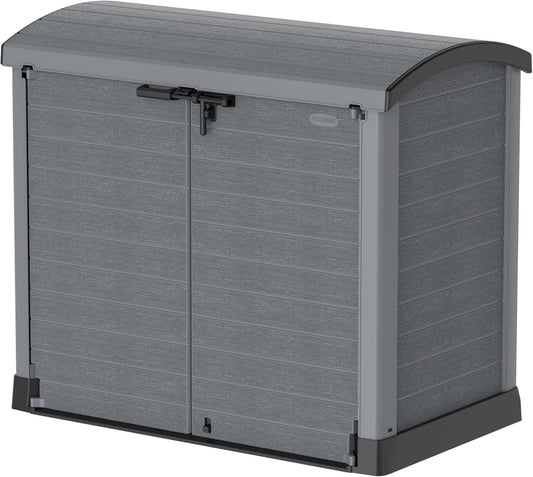 Duramax - Arcón Cubre Cubos Exterior - 1200 L - Pvc - Color Gris Antracita -  -_0