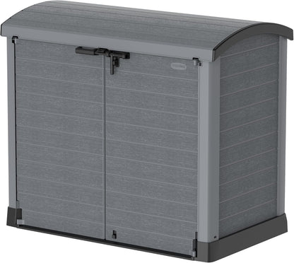 Duramax - Arcón Cubre Cubos Exterior - 1200 L - Pvc - Color Gris Antracita -  -_0