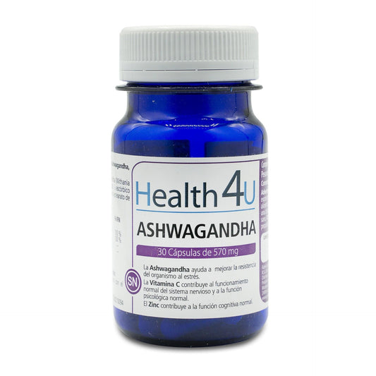 Ashwagandha de 570 mg H4U  30 cápsulas