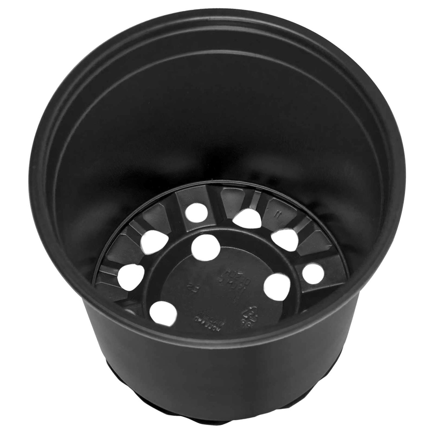 Maceta De Flores 100 Pcs Negro Ø 15 X 13 Cm Plástico_5