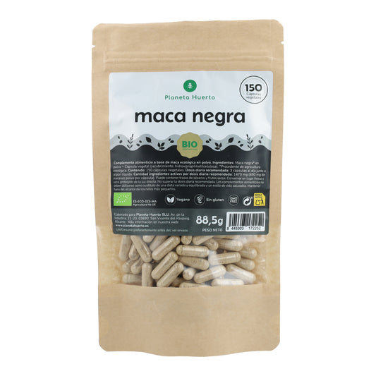 Maca Negra BIO Planeta Huerto 150 cápsulas
