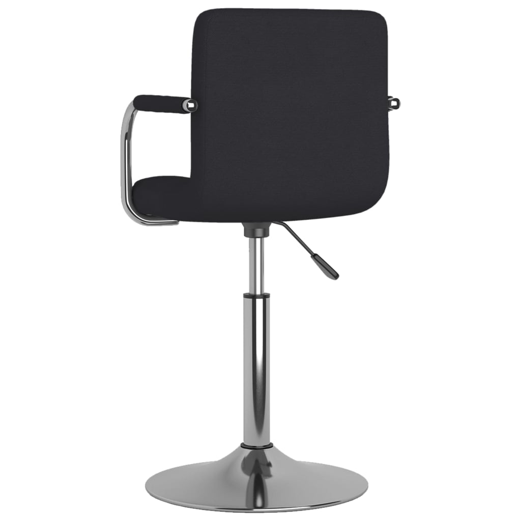 Taburete De Cocina De Tela Negro_3