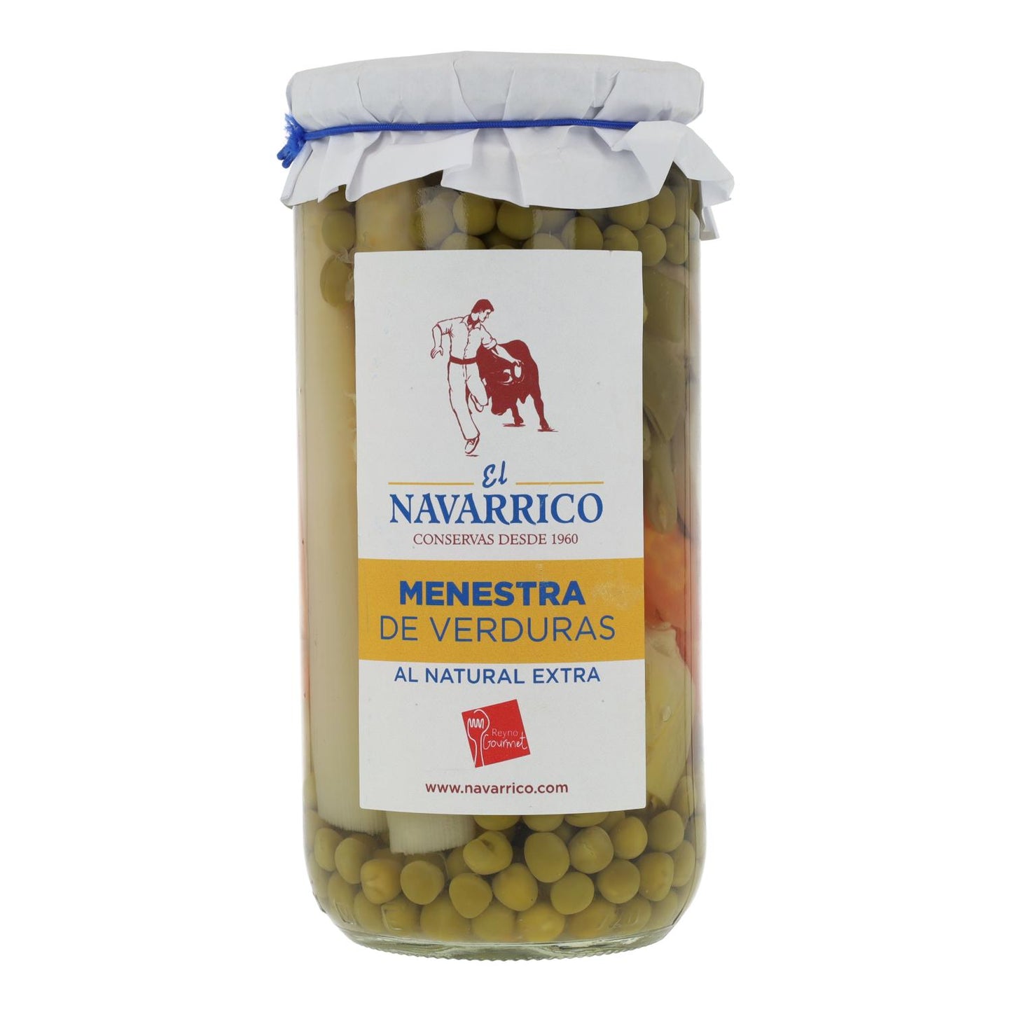 Menestra de Verduras El Navarrico Frasco 720 ml