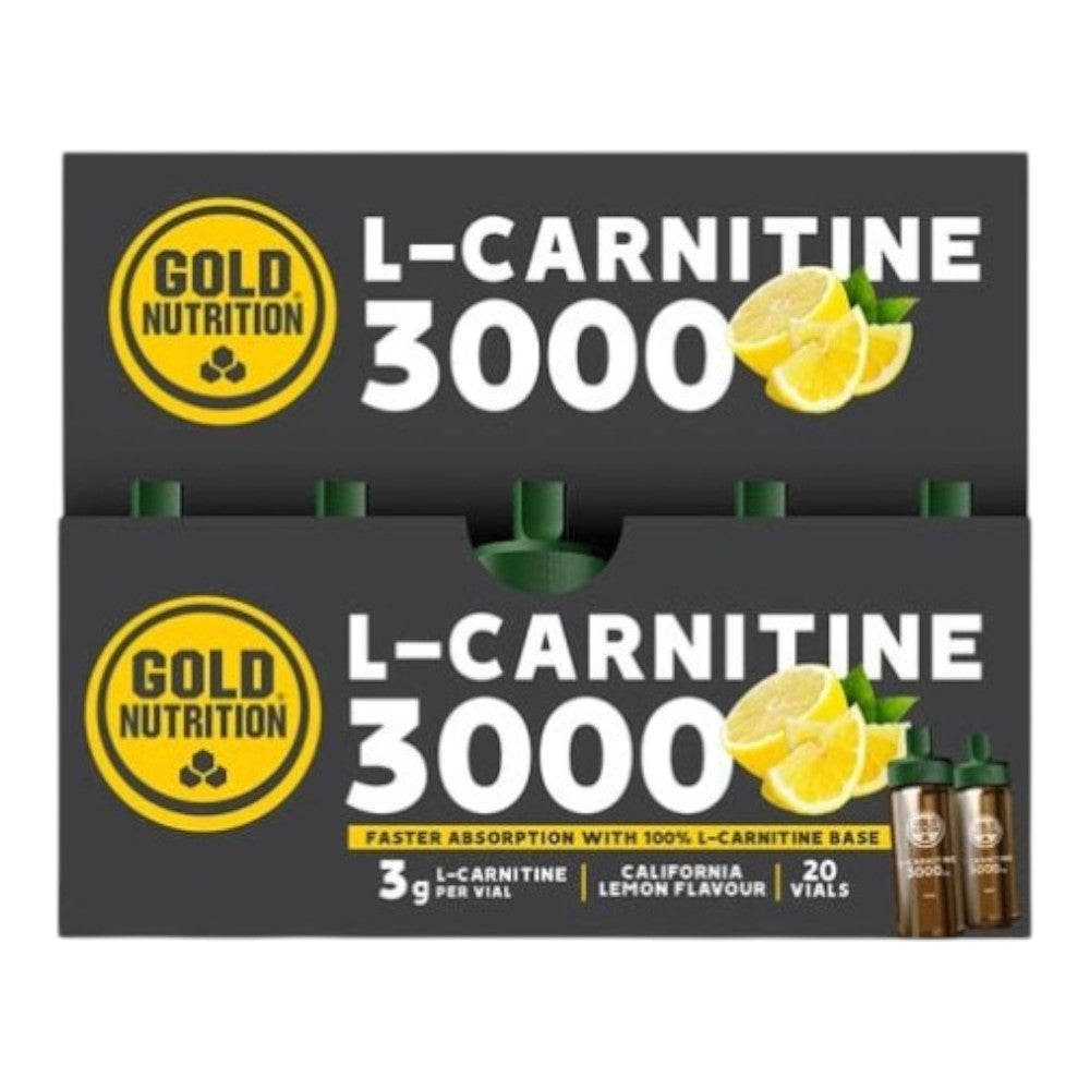L-carnitine 3000 20 Viales Limón_0