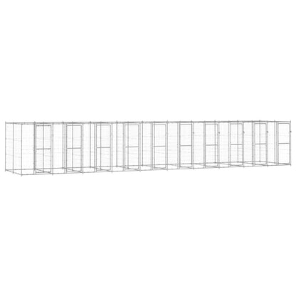 Perrera De Exterior De Acero Galvanizado 24,2 M²_1