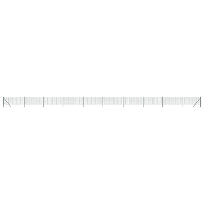 Cerca De Alambre De Acero Galvanizado Verde 1,1x25 M / Vetonek_0