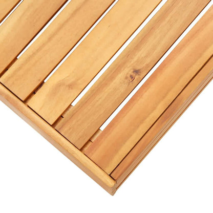 Vidaxl Muebles De Jardín 2 Piezas Con Cojines Madera Maciza De Acacia_4