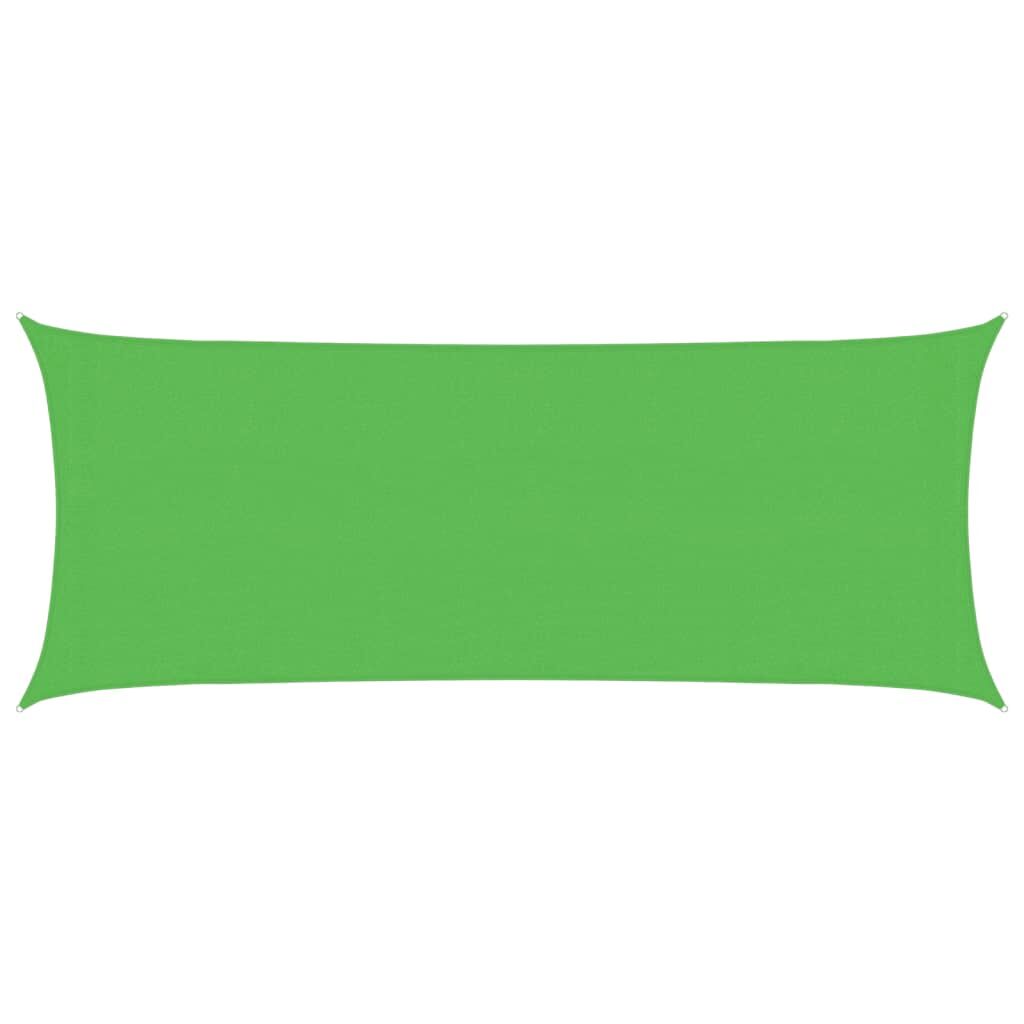 Vidaxl Toldo De Vela Hdpe Verde Claro 160 G/m² 2x4,5 M_0