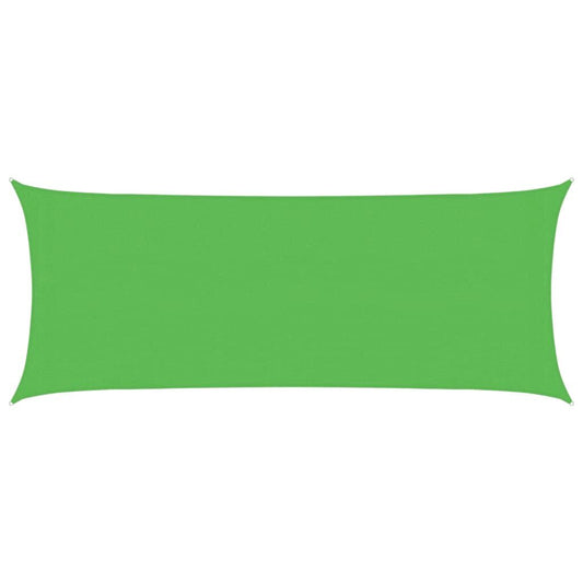 Vidaxl Toldo De Vela Hdpe Verde Claro 160 G/m² 2x4,5 M_0