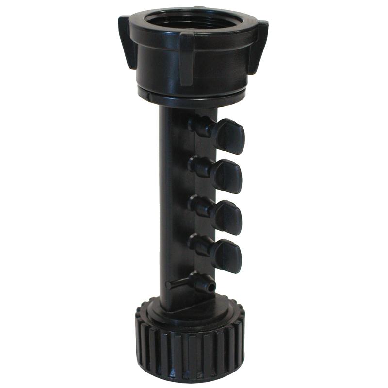 Te colector rosca loca con 5 salidas independientes 3/4