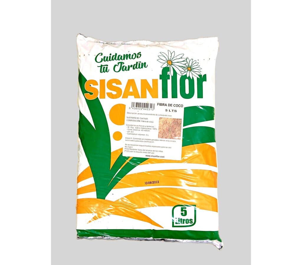 Sisanflor Fibra De Coco 5 Lt_0