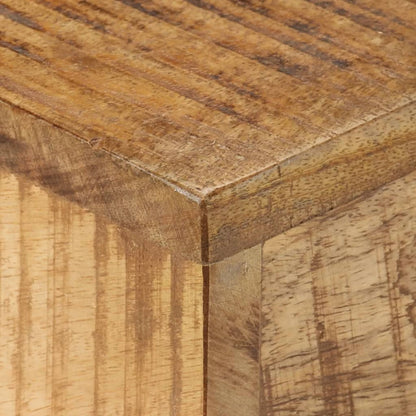Mesa De Centro Madera De Mango Rugosa 68x68x41 Cm_1