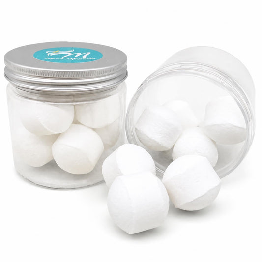 Tarro 7 Mini Bombas Efervescentes Para Manicura Y Pedicura - Ablandan Durezas, Uñas Y Cutículas - Aroma Coco_0