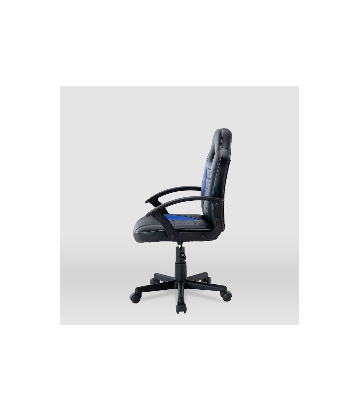 Silla Gaming Zoe Tapizada En Piel Sintética Negro/azul, 92/102cm(alto) 56cm(ancho) 54cm(l_2