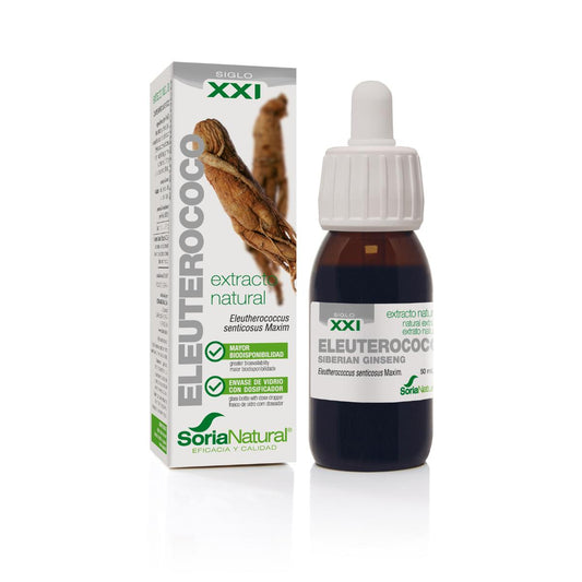 Extracto de Eleuterococo Soria Natural, 50 ml