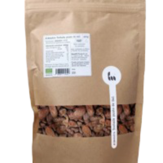 Almendra Tostada Con Piel Y Sal Eco (400g)._0