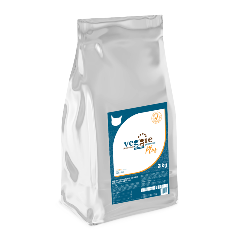 Comida Para Gatos Veggieanimals Plus 2kg_0