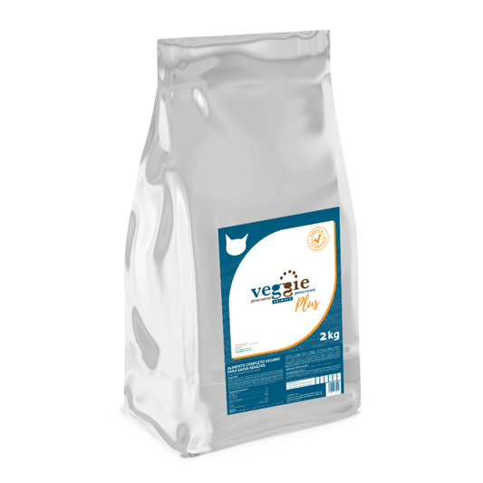 Comida Para Gatos Veggieanimals Plus 2kg_0