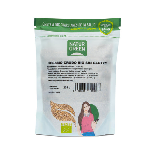 Sesamo Crudo Bio Naturgreen 225 gr