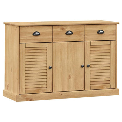 Aparador Con Cajones Vigo Madera Maciza Pino 113x40x75 Cm / Vetonek_2