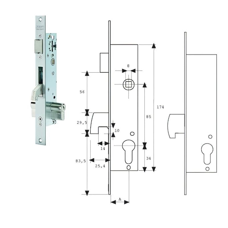 Cerradura Tesa 2241/20/3ai_0