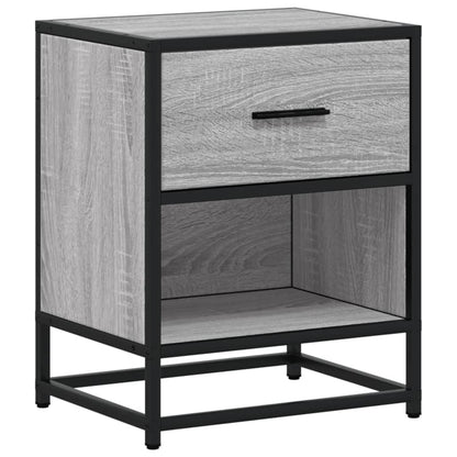 Mesitas Noche 2 Uds Madera Ingeniería Gris Sonoma 40x31x50 Cm_4