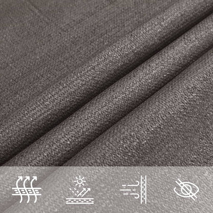 Vidaxl Toldo De Vela Gris Antracita Hdpe 160 G/m² 5x7 M_4