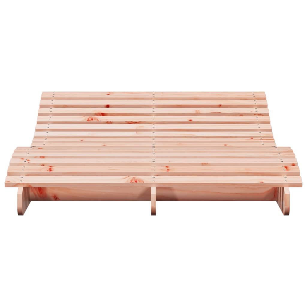 Tumbona De Madera Maciza Douglas 205x110x31,5 Cm / Vetonek_2