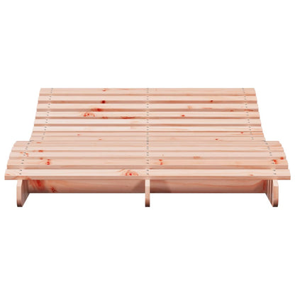Tumbona De Madera Maciza Douglas 205x110x31,5 Cm / Vetonek_2