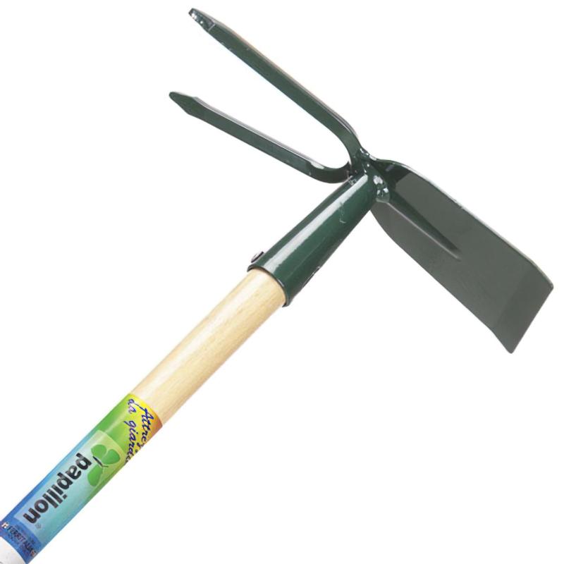 Azuela / Horquilla Papillon Mango Madera 130 Cm.