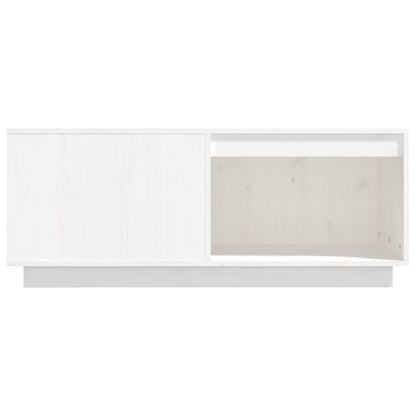 Mesa De Centro Madera Maciza De Pino Blanco 100x101x40,5 Cm_3