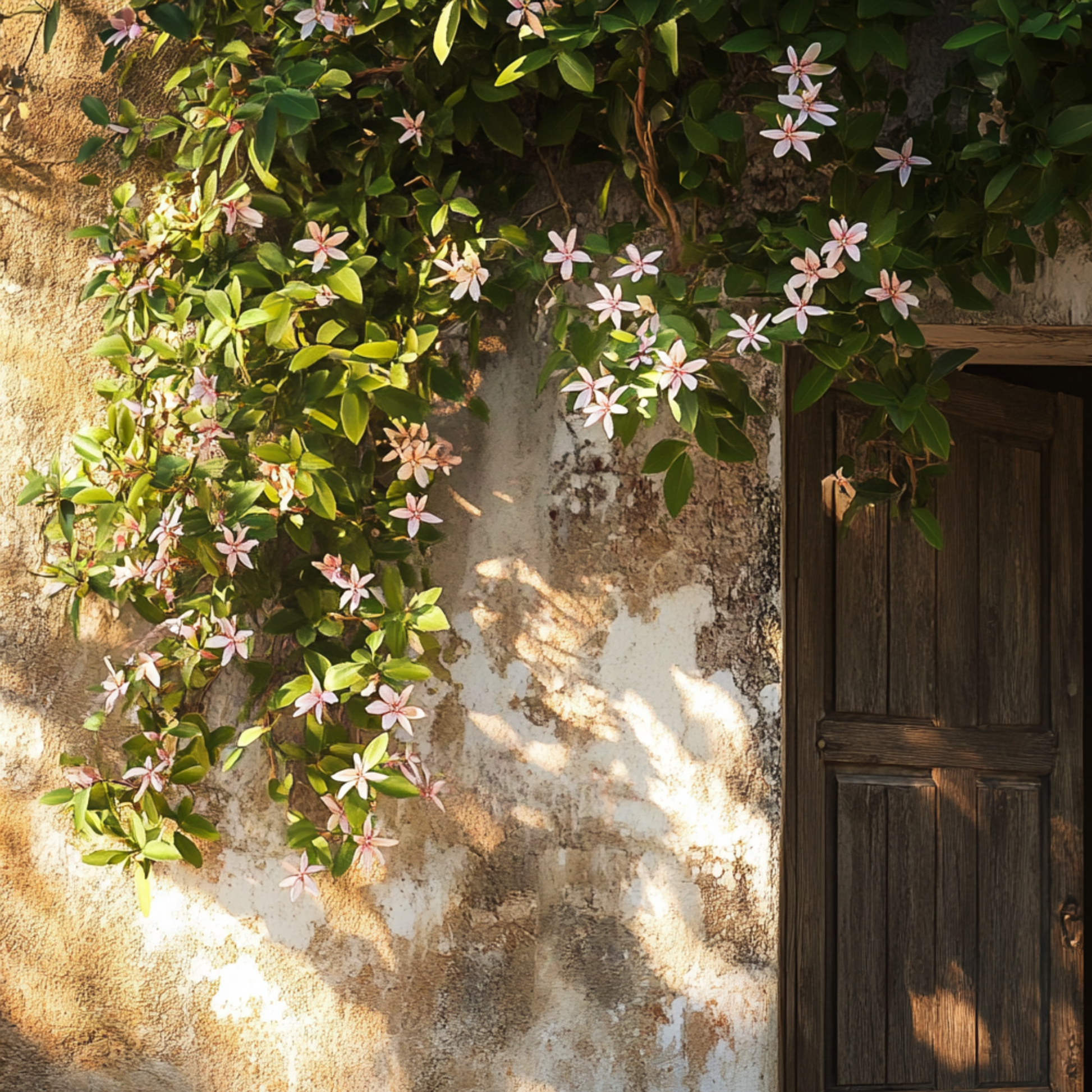 Jazmín Estrellado - 6 Pzs - Trachelospermum Jasminoides - Altura 25-40cm - ⌀9cm