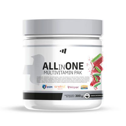 All In One Multivitamin Pak - 300g - Sandia - Aporta Vitalidad - Masmusculo_0