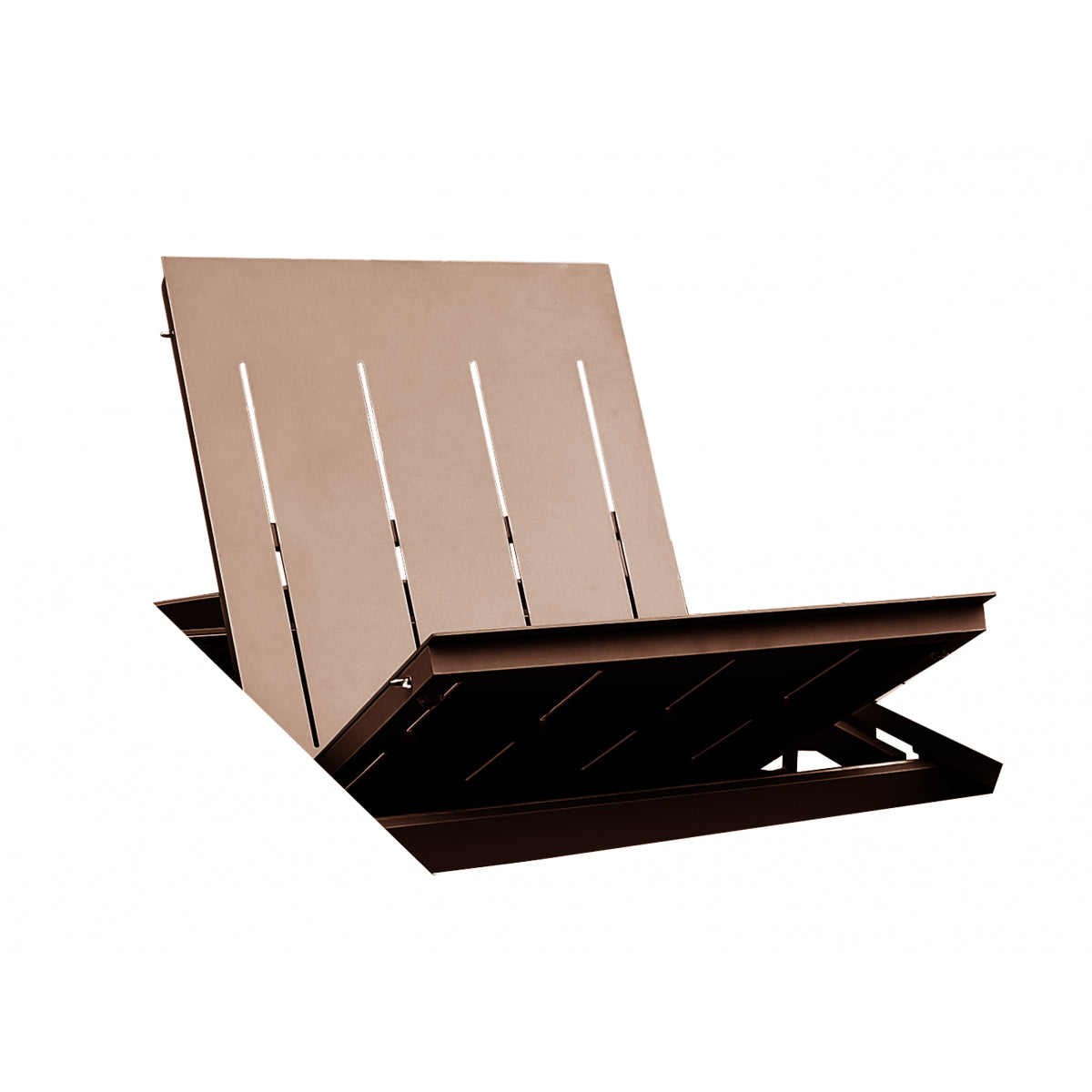 Inari Mesa De Jardín Extensible Rectangular De Aluminio Para 10 Personas Taupe 240x100xh75cm- Mobiliario De Jardín_4