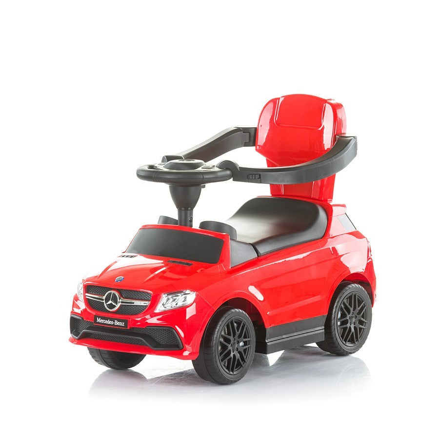 Correpasillos Con Mango Parental Y Capota Mercedes Amg Gle 63 Red_1