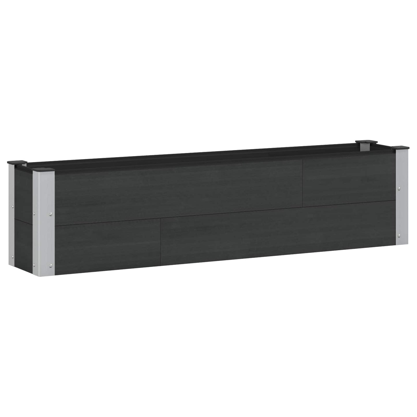Arriate Elevado Negro 150 X 30 X 36 Cm_0