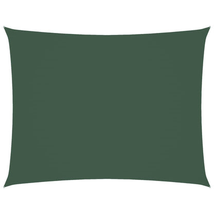 Vidaxl Toldo De Vela Rectangular Tela Oxford Verde Oscuro 3x6 M_0