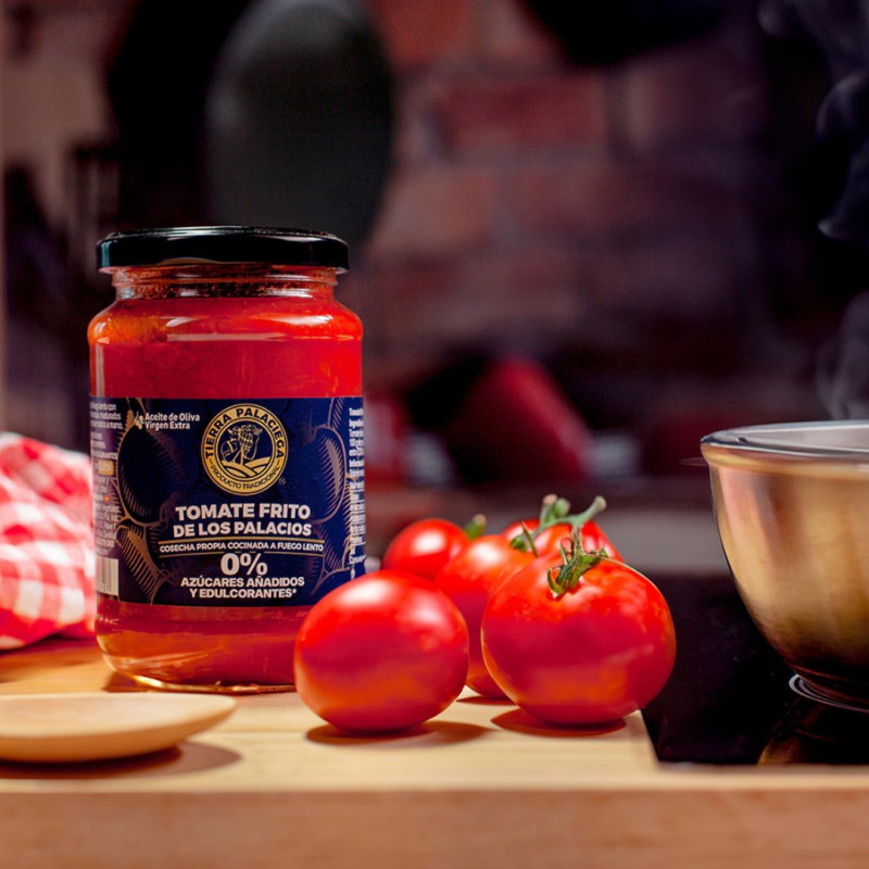 Pack Seis Botes Tomate Frito De Los Palacios 0% Azúcares Añadidos | Tierra Palaciega_3