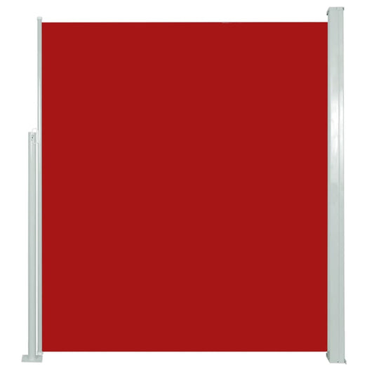Toldo Lateral De Jardín O Terraza 180x300 Cm Rojo_0