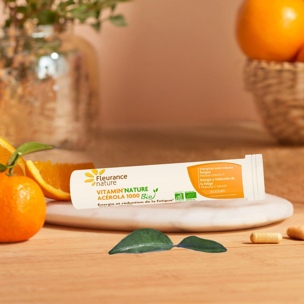 Vitamin'nature® Acerola Eco Fleurance Nature 20 Comprimidos Masticables_1