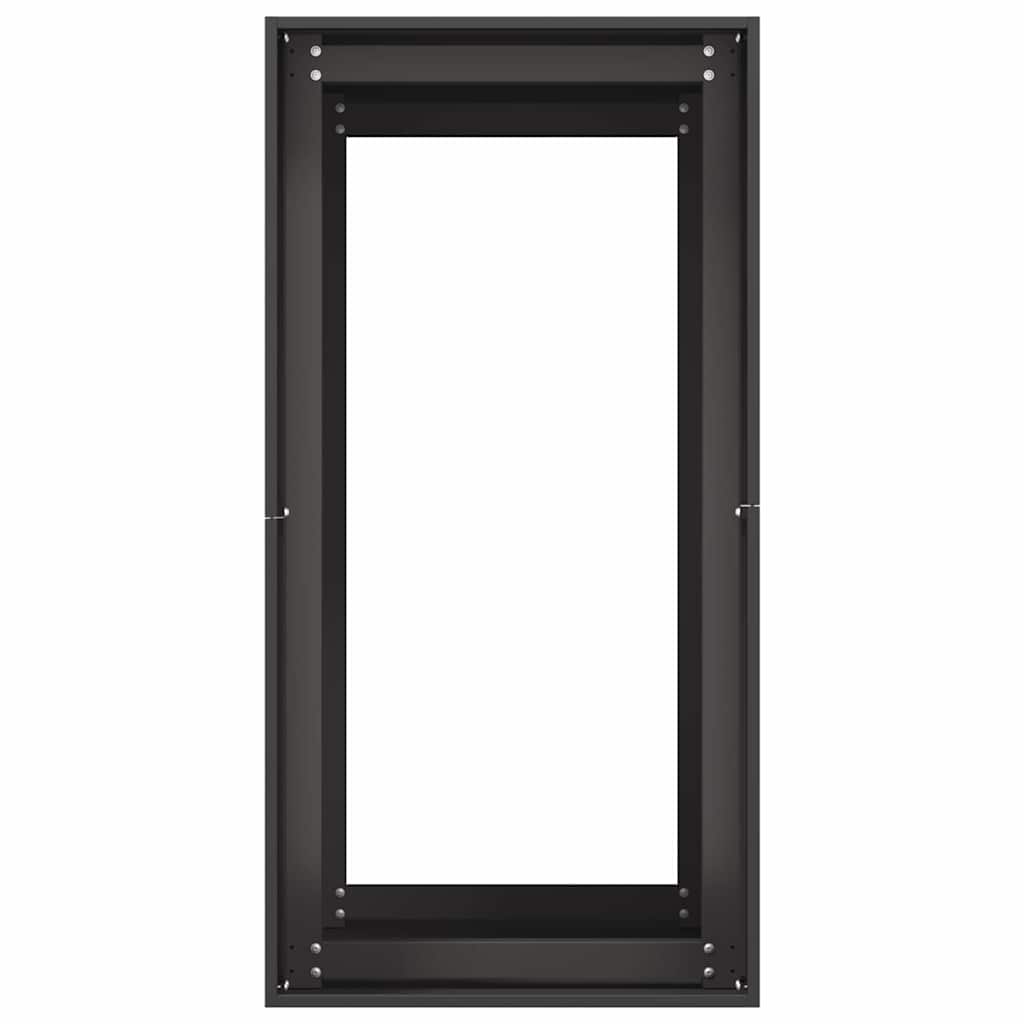 Jardinera Acero Negro 40x80x80 Cm_4