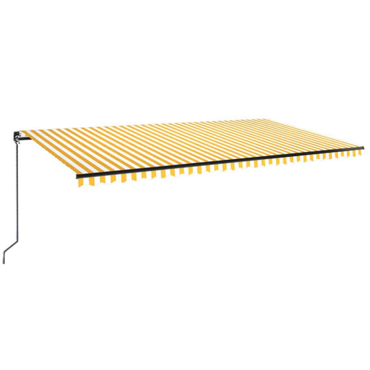 Toldo Retráctil Manual Con Luz Led Amarillo Y Blanco 600x350 M_0
